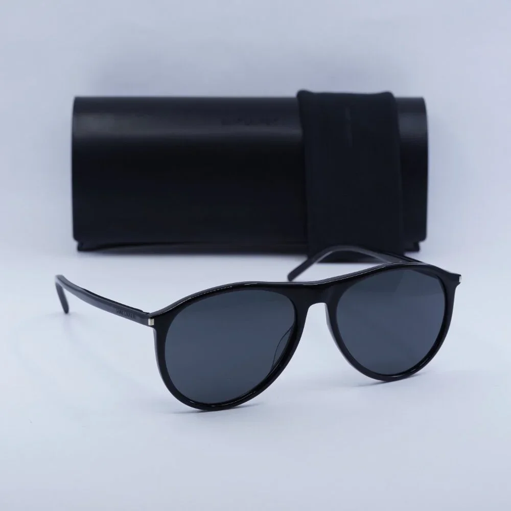 🕶️ New Saint Laurent SL667 001 Sunglasses - Black Frame, Black Lenses